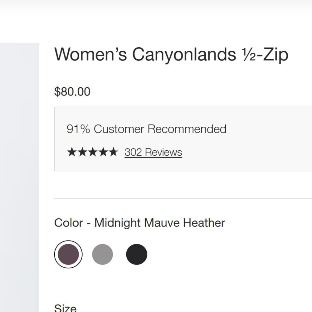 North Face Women’s Canyonlands ½-Zip Pullover, Size XL, Color Rose Heather - Picture 8 of 16